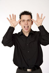 Fototapeta premium crazy dutch guy