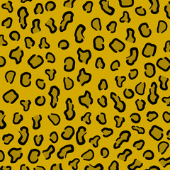 leoparden-muster gold-braun © WoGi