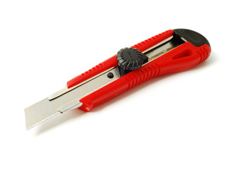 box cutter isolated