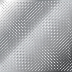 Vector background of shiny metal small diamond pattern