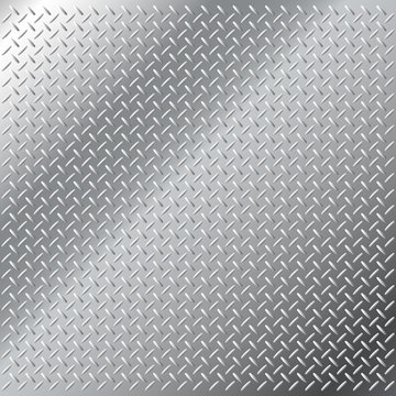Vector background of shiny metal small diamond pattern