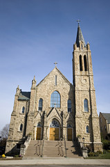 Fototapeta premium Catholic Church Made of Stone