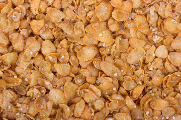 Cornflakes for breakfast - morning meal