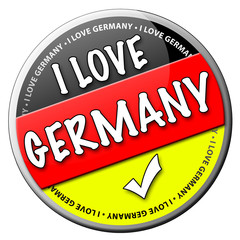 I love Germany Button
