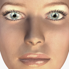 Fototapeta premium Face