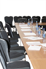 Empty conference hall