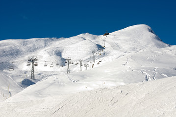 Fototapeta na wymiar Biegi narciarskie
