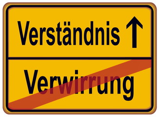 Verständnis – Verwirrung