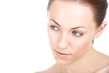 Fototapeta premium Well-groomed face