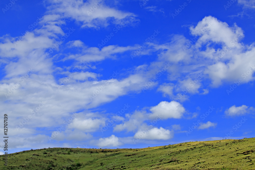 Poster ciel outremer