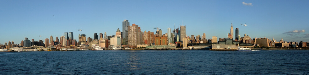 Fototapeta na wymiar New york panorama