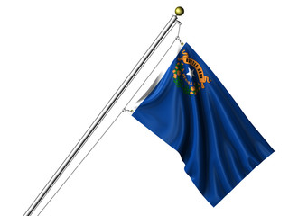 Isolated Nevada Flag