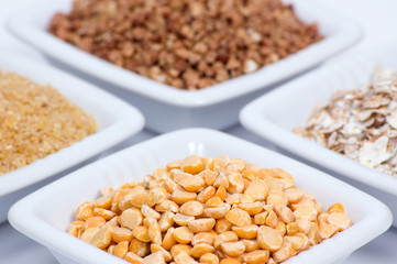 Different types of grain