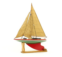 Toy sailboat