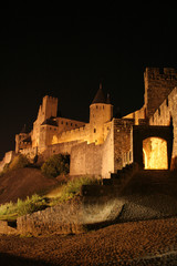 Carcassonne bei Nacht