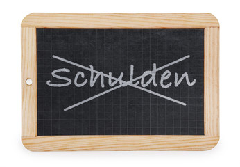 Obraz premium schulden