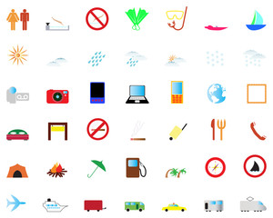 travel icons