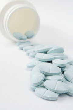 Blue tablets