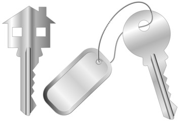 Hausschlüssel mit Anhänger
