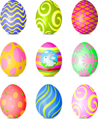 Easter eggs