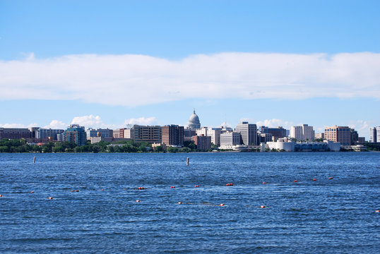 Madison Wisconsin Skyline