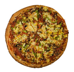 Ham and Pineapple Pizza