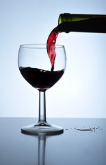 Pouring wine