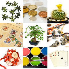 Hobbies photos collection