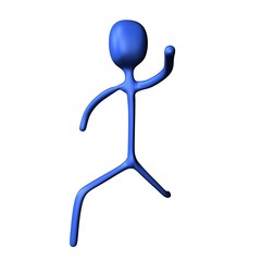 blueman_jumping