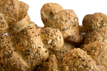 Detail of croissants
