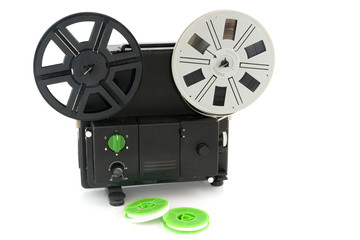 Naklejka premium analogue movie projector
