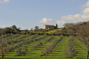 Ansitz in der Toscana