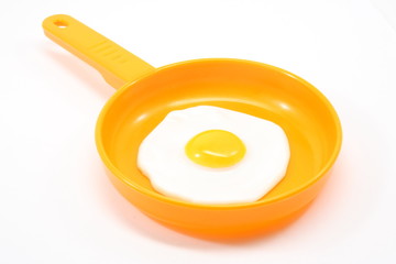 Toy Egg in Frying Pan