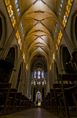 Principal Dome of Sainte-Marie de Bayonne Cathedral. France