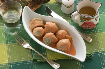 Carciofi in salsa - Contorni