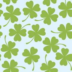 Fototapeta premium St. patrick`s day seamless pattern
