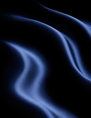 blue satin