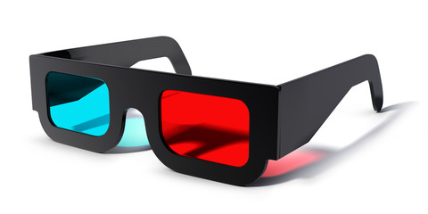 3-d movie glasses
