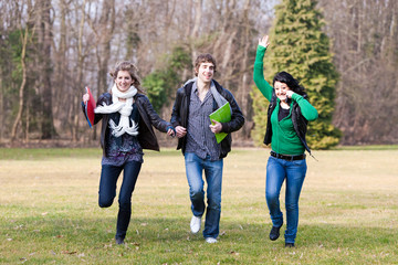 Groupe de lycéens
