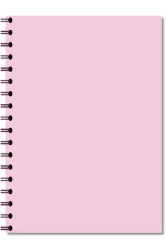 bloc-note rose