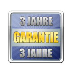 3 jahre garantie