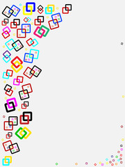 abstract colorful square background