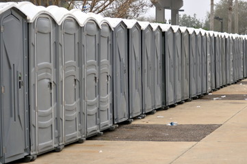 portable restrooms