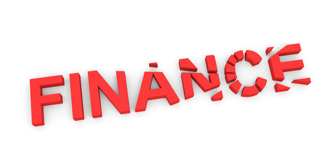 Fototapeta premium Financial crisis