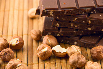 chocolate and nuts