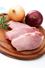 raw pork