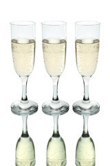 Champagne flutes