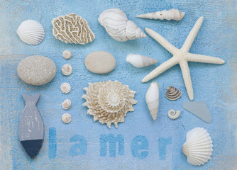 Strandgut Collage