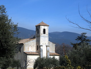 Fototapeta premium Lubéron - templa protestant