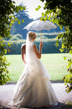Fantastic beautiful bride